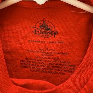 Kids large red Disneyland shirt